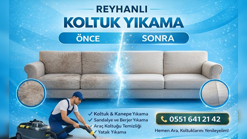 Reyhanlı Koltuk Yıkama