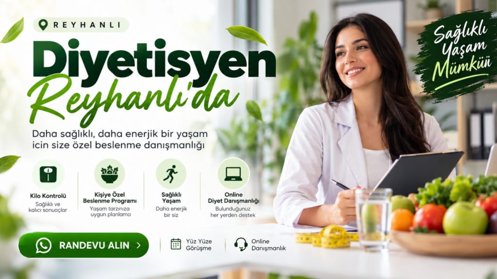 Reyhanlı Diyetisyen | Reyhanlı’da Diyet ve Beslenme Danışmanlığı
